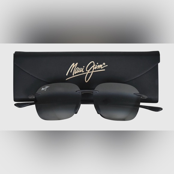 MAUI JIM MJ446-11M KOMOHANA Lightweight Rimless Sunglasses 50-12-136